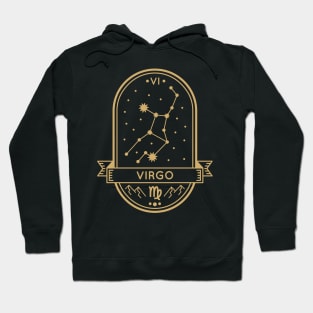 Virgo Gold Sigil Hoodie